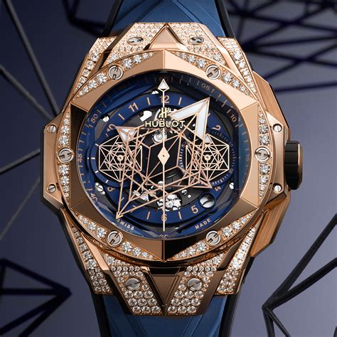 hublot big bang sang bleu titanium|hublot big bang watch price.